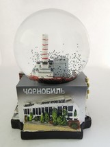 Chernobyl Stalker souvenir snow globe Pripyat disaster accident nuclear ... - $54.42