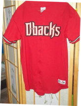 Baseball jersey Arizona D-Backs red size xl magestic authentic nwot - £71.32 GBP