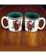 POTPOURRI PRESS 1991 KRIS KRINGLE Lot (2) SANTA CLAUS XMAS COFFEE CUPS/M... - £30.24 GBP