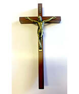 Maple Wood Crucifix, 10&quot;, New AB-137 - $623.51 MXN