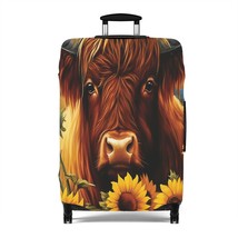 Luggage Cover, Highland Cow, awd-033 - $47.20+