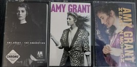 Amy Grant Cassette 3 Tape Lot Unguarded The Collection Heart in Motion 80s 90s - £9.19 GBP