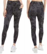 Danskin Ladies&#39; Size XXL (18) ~ Ultra Hi-Rise ~ Tie Dye Crinkle Gray ~ L... - $35.00