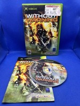 Without Warning (Microsoft Original Xbox, 2005) Complete Tested! - $7.39
