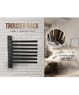 Multi-Purposes WOODEN TROUSER RACK For Home Organizer – Wall-Mount Closet Organi - $137.00