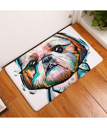 Colorful Cartoon Dog Print Floor / Door Mat 15.7&quot; x 23.6&quot; x .315&quot; (N) - $41.04 CAD