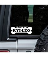 MHDStickerCo I Love My KYI-Leo Dog Bone Vinyl Decal Sticker Custom Truck... - £4.47 GBP