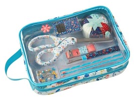 Pioneer Woman Mazie Sewing Kit Carrying Case Scissors Needles Ripper Cra... - $26.97