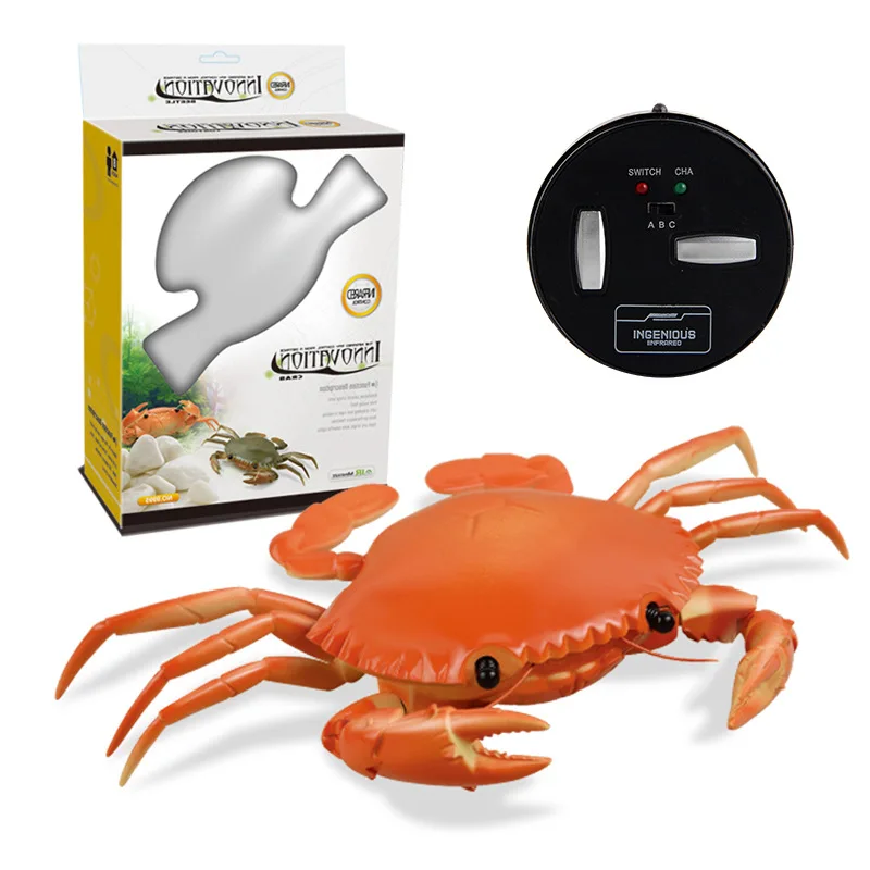 Simulation RC Animal Insect Infrared Electric Remote Control Crab Kids Toy - £15.78 GBP