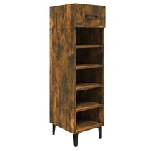 Modern Wooden Narrow Hallway Shoe Storage Cabinet Organiser Rack Unit Drawer - £44.59 GBP+
