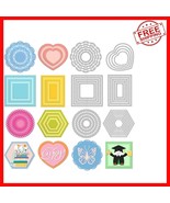 High-Quality Carbon Steel Metal Cutting Dies – Perfect for Card Making &amp;... - $37.17 CAD