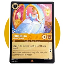 Rise of the Floodborn Disney Lorcana Card: Cinderella Ballroom Sensation 3/204 - £27.25 GBP