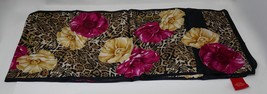 Oscar de la Renta Floral Silk Scarf Floral Flowers Animal Print - £19.66 GBP