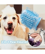 2 In 1 Dog Paw Cleaner Cup Washer Paw Clean Brush (PACK OF 2 ) - $39.99