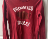 Old Navy Brownies Rule Girls Long Sleeve T shirt Size XXL - £5.34 GBP