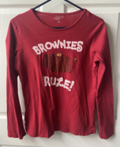 Old Navy Brownies Rule Girls Long Sleeve T shirt Size XXL - £5.24 GBP