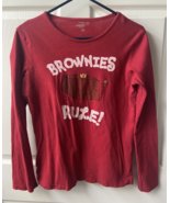 Old Navy Brownies Rule Girls Long Sleeve T shirt Size XXL - £5.28 GBP