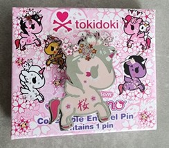 Open Box Tokidoki Cherry Blossom Unicorno Blind Box Enamel Pin Sakurano - £19.61 GBP