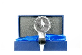 Jack Russell Terrier, Crystal Wine Stopper with Dog, Wine and Dog Lovers - $30.99