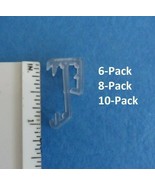 1 Inch Single Slat Clear Valance Retainer Clip 1&quot; for Wood, Mini Blind 6... - $6.30+