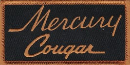 MERCURY COUGAR COPPER BROWN SEW/IRON ON PATCH EMBROIDERED XR7 FORD 351 W... - £7.06 GBP