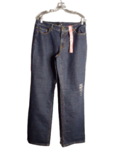 ANA Straight Leg Style Narrow Midnight Wash Denim Jeans Womens Size 12 - $29.69