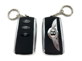 Replica Keychain Shaped Key Fob Windproof Butane Lighter Bentley - £15.97 GBP