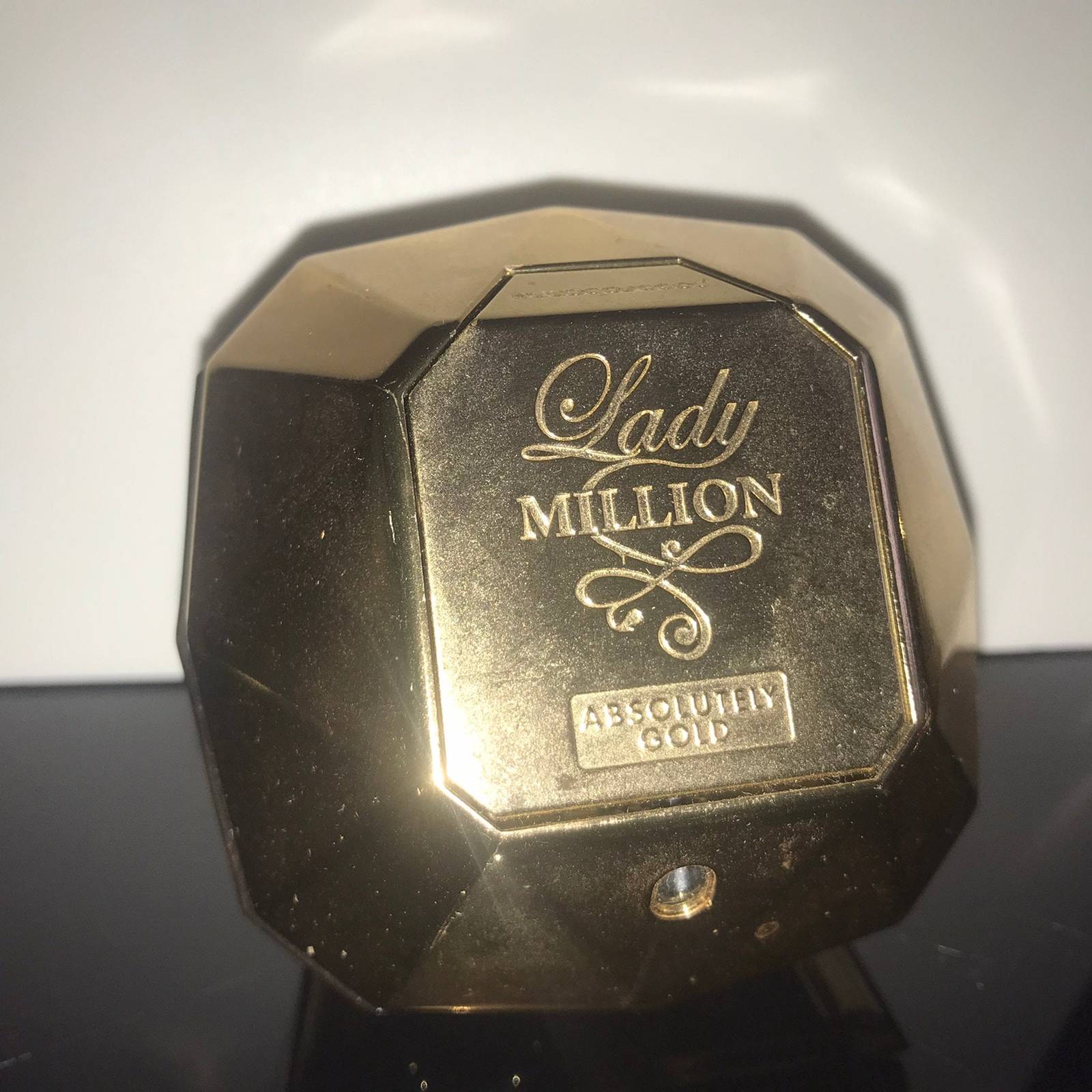 Paco Rabanne Lady Million Absolutely Gold pure perfume for women 80 ml - RAR - m - £150.63 GBP