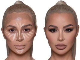 Black Up Paris Contouring Powder 9.5g x 2/0.33 oz x 2 Color: CONTPDR 00 ... - $39.11