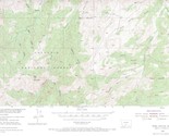 Ross Canyon, Montana 1954 Vintage USGS Topo Map 7.5 Quadrangle Topographic - $23.99