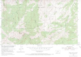 Ross Canyon, Montana 1954 Vintage USGS Topo Map 7.5 Quadrangle Topographic - £18.80 GBP