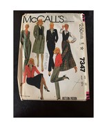 McCall&#39;s Misses Coat Vest Pant Skirt Sewing Pattern Sz 10 7347 - Uncut - £10.95 GBP