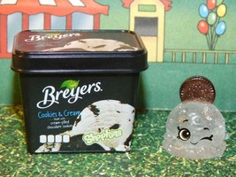 Shopkins Real Littles Glitter Brand New Breyers Cookies and Cream RL2-18 - $3.95