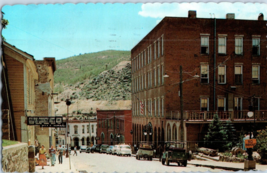Eureka Street and Tellar House Central City Colorado Postcard Posted 1972 - £4.03 GBP