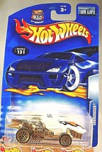 2003 Hot Wheels Collector #131 SHARKRUISER White/Gold w/Gold Lace Spoke Wheels - £7.47 GBP