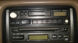 Radio Control Knobs Set for 1995 Toyota Camry Stereo Replacement - Black - $18.39