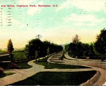 Walk and Drive Highland Park Rochester New York NY 1911 DB Postcard B5 - £3.07 GBP