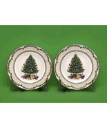 Noble Excellence Holly Tree Salad Plate 2 Piece Set 8 7/8&quot; #6444545 SHIP... - $69.95