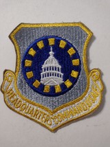 USAF HEADQUARTERS COMMAND  PATCH FULL COLOR VINTAGE  :KY24-9 - £7.81 GBP