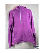 Rab Orbit Hooded Fleece Pullover 1/2 Zip Jacket Raglan Sleeve Womens Siz... - $652.13 MXN