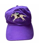 Newhattan Jockey Equestrian Horse trainer hat one size fits all purple u... - £13.77 GBP