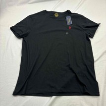 NWT Polo Ralph Lauren Mens Basic T-Shirt Black Slim-Fit Embroidered Logo XL - £27.69 GBP