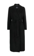 ‘S Max Mara $1650 Black Wool Coat Size 40-4 US, NWT.! - £692.75 GBP