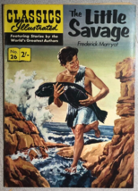 Classics Illustrated #26 The Little Savage (Hrn 134) Australian Comic VG+/F- - £19.73 GBP