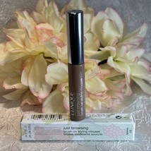 CLINIQUE JUST BROWSING BRUSH ON STYLING MOUSSE EYE BROW GEL 01 Blonde NI... - $23.71