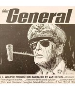 1965 The General MacArthur Television War Show Advertisement 3M TV Speci... - $19.99