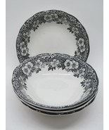 Enoch Wedgwood Malvern Coupe Soup Cereal Bowls 6&quot; Bundle of 4 - $39.00