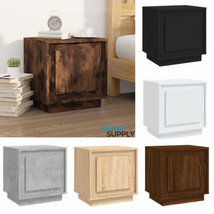 Modern Wooden 1 Door Bedside Table Cabinet Nightstand Side End Sofa Table Wood - £33.64 GBP+