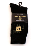 True Religion Assorted Crew Socks 2 in Package Men&#39;s Shoe Size  6-12.5  NWT - £31.13 GBP