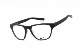NIKE 7400 001 Matte Black 52mm Eyeglasses New Authentic - £41.97 GBP